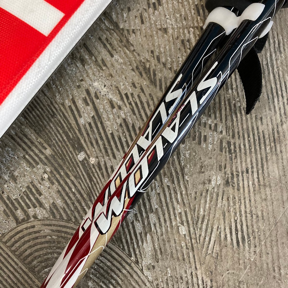 中古 ●HEAD/ヘッド● G-SHAPE 170cm ビンディング付き スキー SLALOMストック117cm付き 札幌
