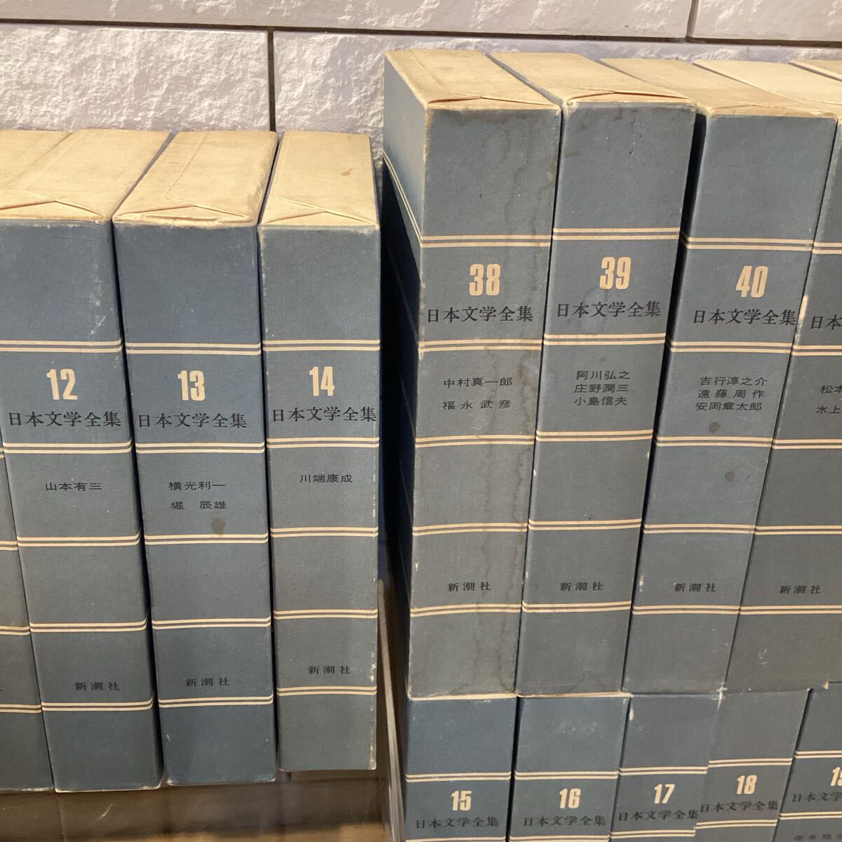 ☆4【13657】日本文学全集 45冊 新潮社 著者 樋口一葉 森鴎外 ☆4【13657】日本文学全集 45冊 新潮社 著者 樋口一葉 森鴎外