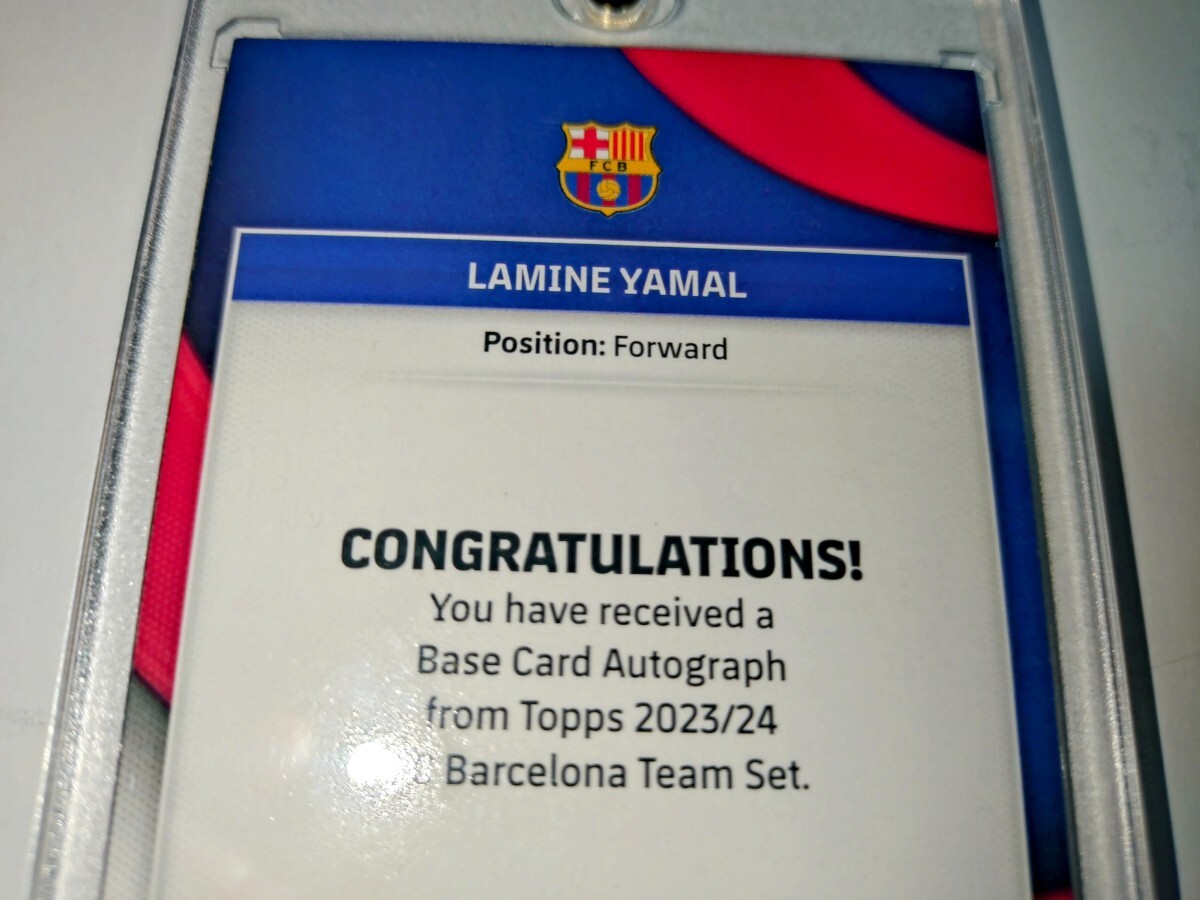 2023-2024 Topps FCB Barcelona Team Set Lamine Yamal ラミン 2023-2024 Topps FCB Barcelona Team Set Lamine Yamal ラミン