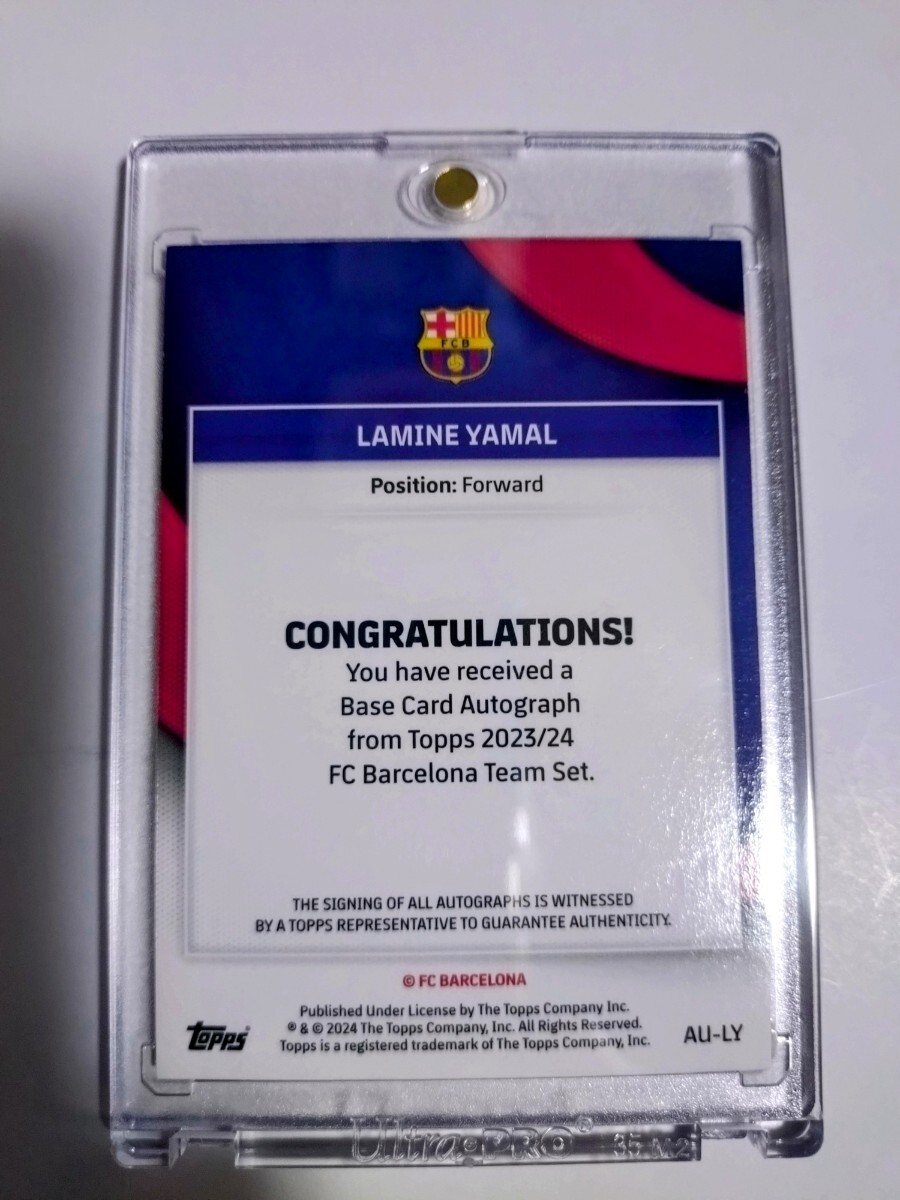 2023-2024 Topps FCB Barcelona Team Set Lamine Yamal ラミン 2023-2024 Topps FCB Barcelona Team Set Lamine Yamal ラミン