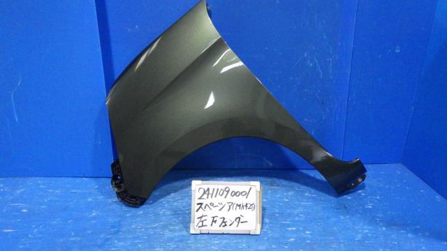 スペーシア DAA-MK42S 左Fフェンダー カスタムXS デュアルカメラ メモリーナビ ZVD