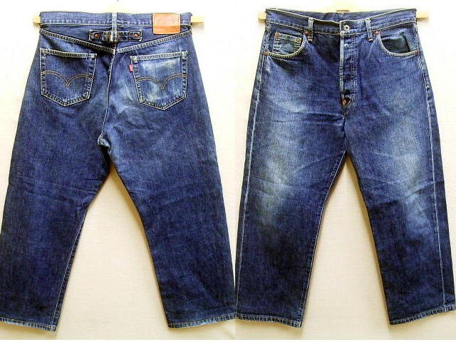 即決[W36]美色 色落ち LVC 702XX ビンテージ復刻 旧日本製 501XX レプリカ LEVI’S VINTAGE CLOTHING デニム パンツ■573