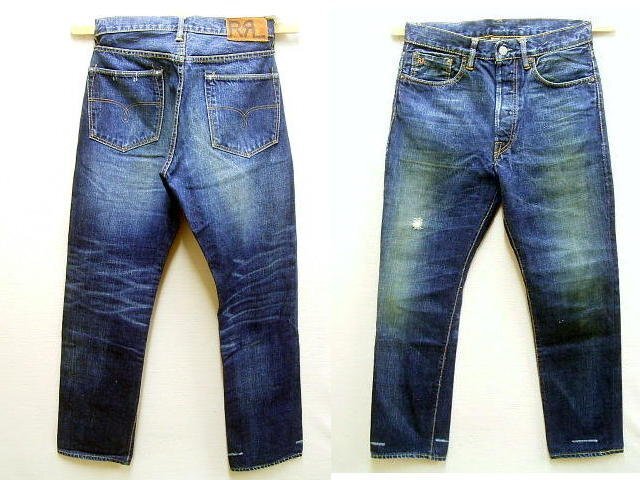 ◇即決[W30L30]RRL USA制 REAL DEAL WASH STRAIGHT LEG ストレート ビンテージ セルビッチ アメリカ デニム パンツ■1232