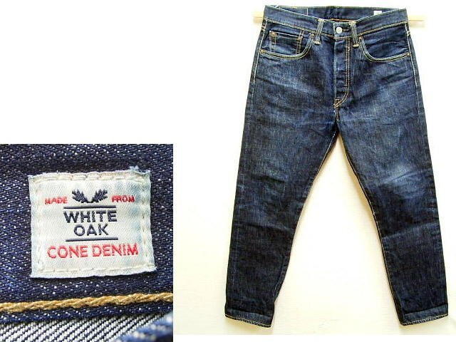 ◇即決[W32L32]濃紺 Levi's 501CT WHITE OAK CONE DENIM 赤耳