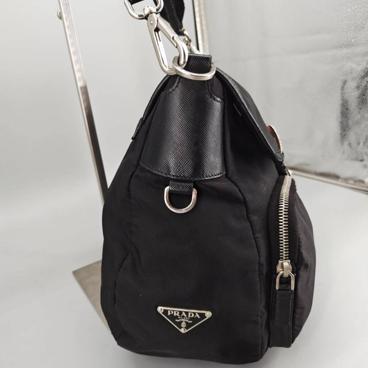 1円【極美品】PRADA プラダ ショルダーバック テスートナイロン 1円【極美品】PRADA プラダ ショルダーバック テスートナイロン
