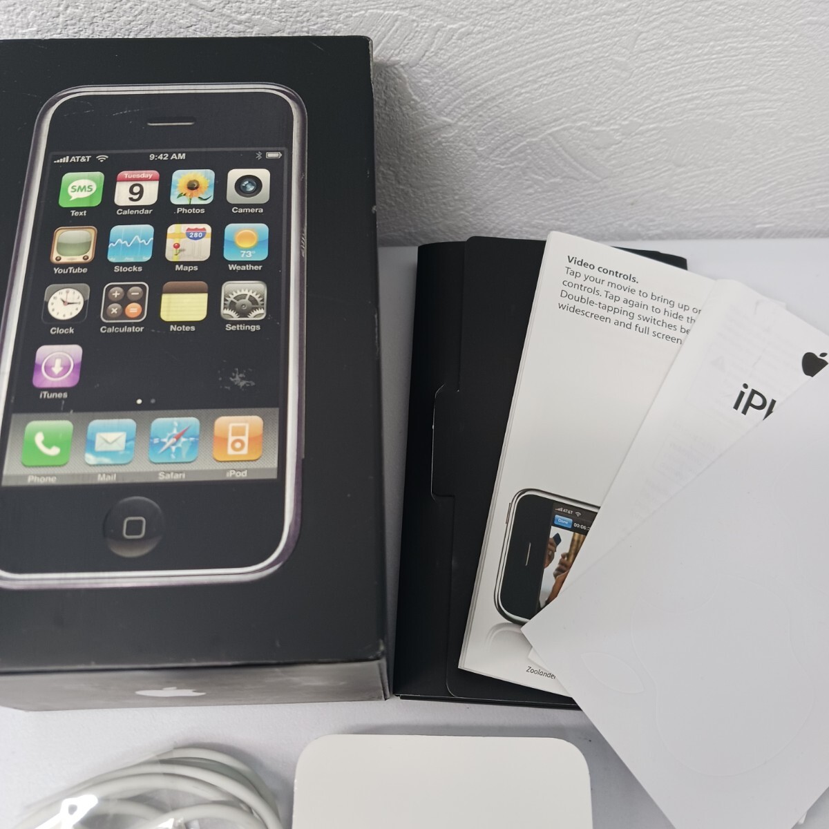 iPhone2G 初代 16G 日本未発売 Apple スマホ 箱 付属品(iPhone iPhone2G 初代 16G 日本未発売 Apple スマホ 箱 付属品(iPhone