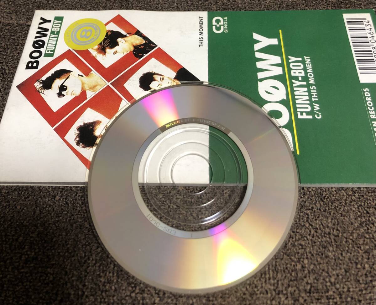 BOOWY 「FUNNY-BOY」8cmシングルCD (レンタル落ち)/ BOOWY BOOWY 「FUNNY-BOY」8cmシングルCD (レンタル落ち)/ BOOWY
