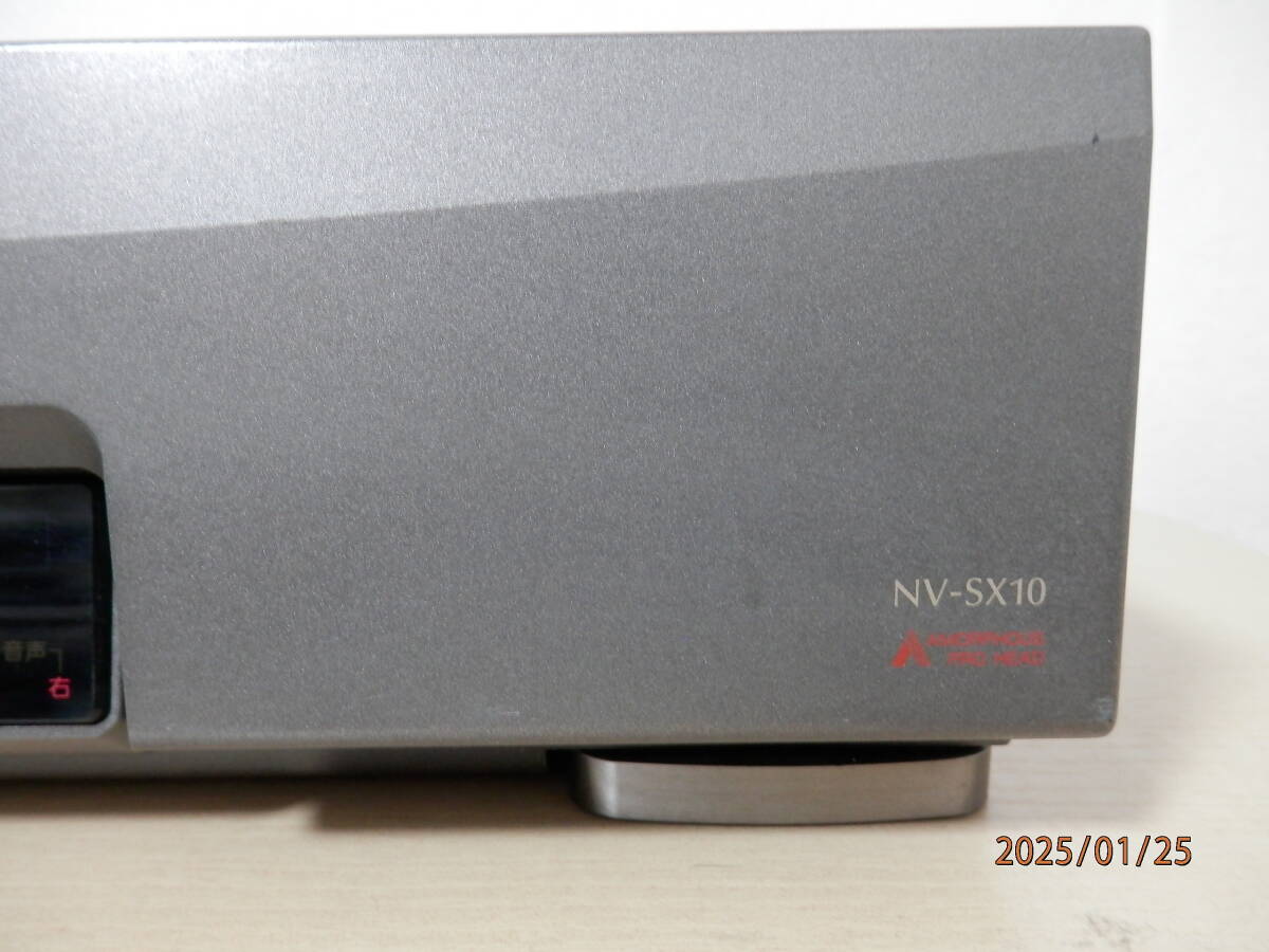 パナソニック Panasonic S-VHSビデオデッキ NV-SX10 リモコン付 パナソニック Panasonic S-VHSビデオデッキ NV-SX10 リモコン付