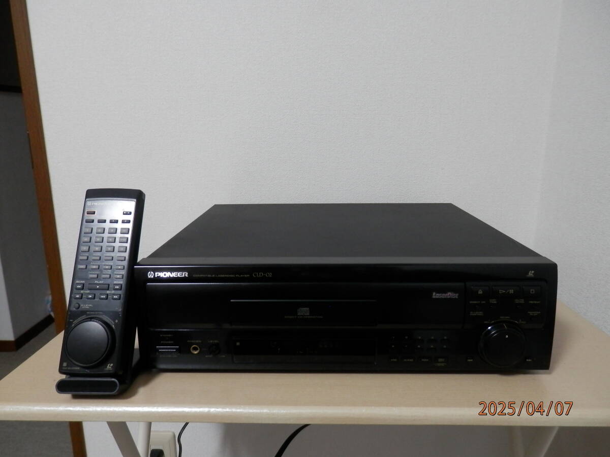 パイオニア PIONEER CLD-02 レーザーディスクプレイヤー パイオニア PIONEER CLD-02 レーザーディスクプレイヤー