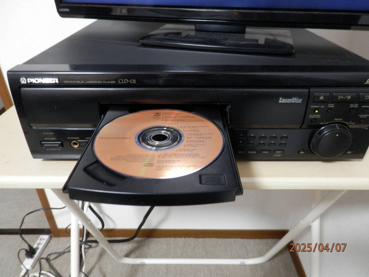 パイオニア PIONEER CLD-02 レーザーディスクプレイヤー パイオニア PIONEER CLD-02 レーザーディスクプレイヤー
