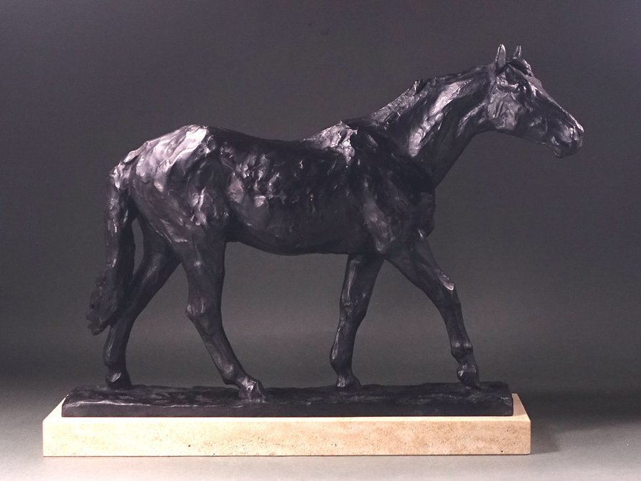 ∇花∇馬の彫刻家【三井高義】作 ブロンズ彫刻馬像 M.Mitsui ∇花∇馬の彫刻家【三井高義】作 ブロンズ彫刻馬像 M.Mitsui