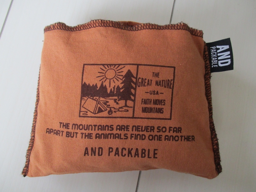 アンドパッカブル　andpackable コンパクトエコバッグ　未使用_画像10