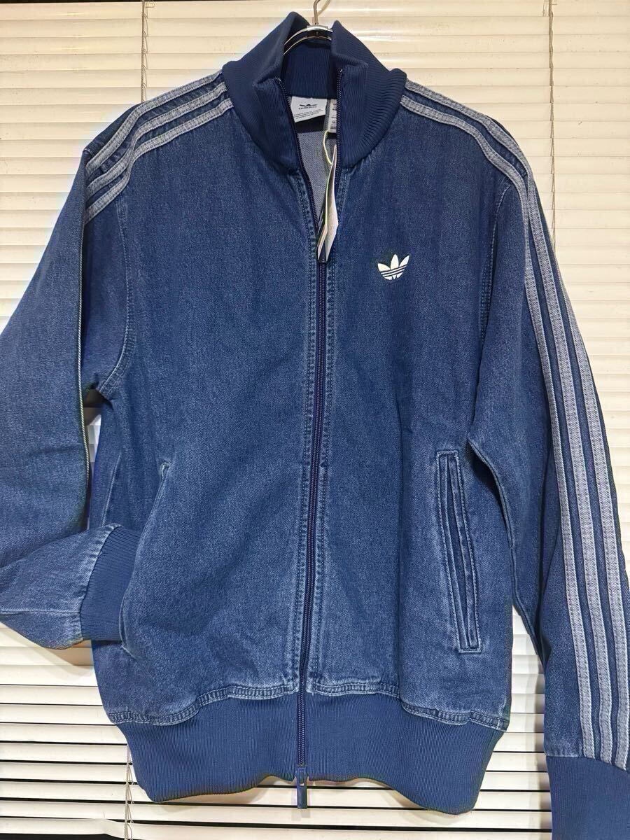超希少☆3XL☆新品☆adidas アディダス☆デニムファイヤーバード 超希少☆3XL☆新品☆adidas アディダス☆デニムファイヤーバード