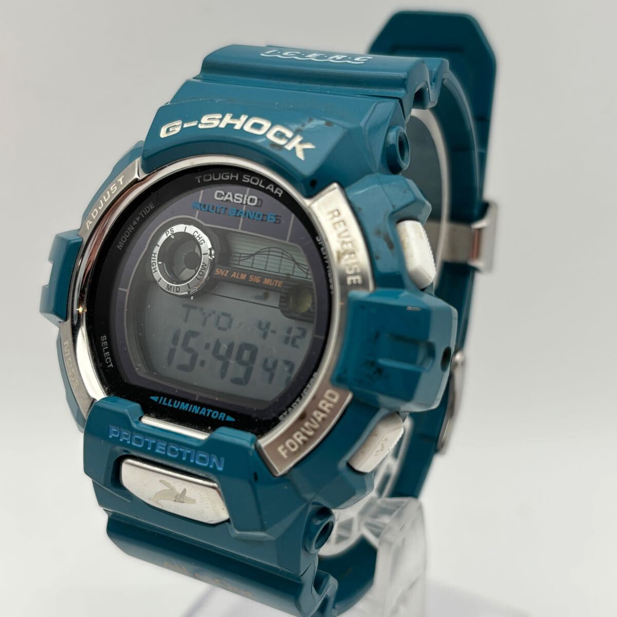 ♪G-SHOCK GWX-8900k 3278 腕時計 Gショック 稼働 ブルー Love ♪G-SHOCK GWX-8900k 3278 腕時計 Gショック 稼働 ブルー Love