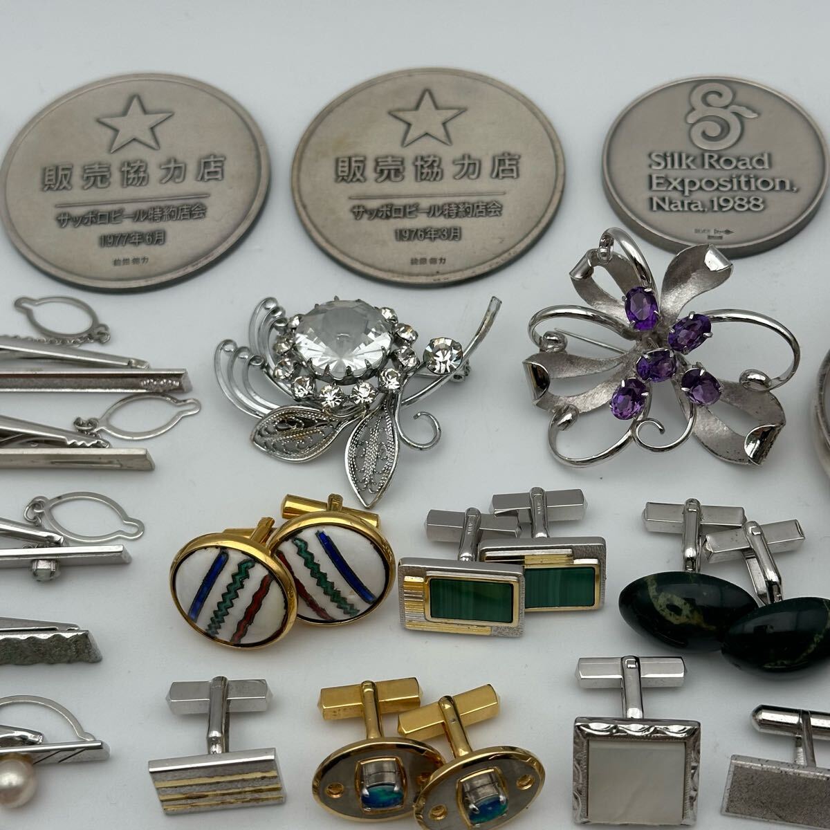 楽天市場】カフスタイピンセット シルバー Silver925 日本製
