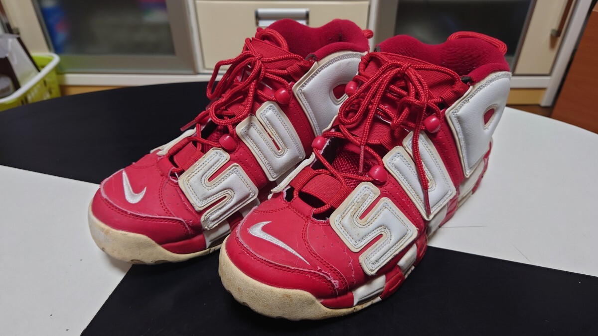 NIKE ナイキ AIR MORE Upteampo supreme シュプリーム NIKE ナイキ AIR MORE Upteampo supreme シュプリーム