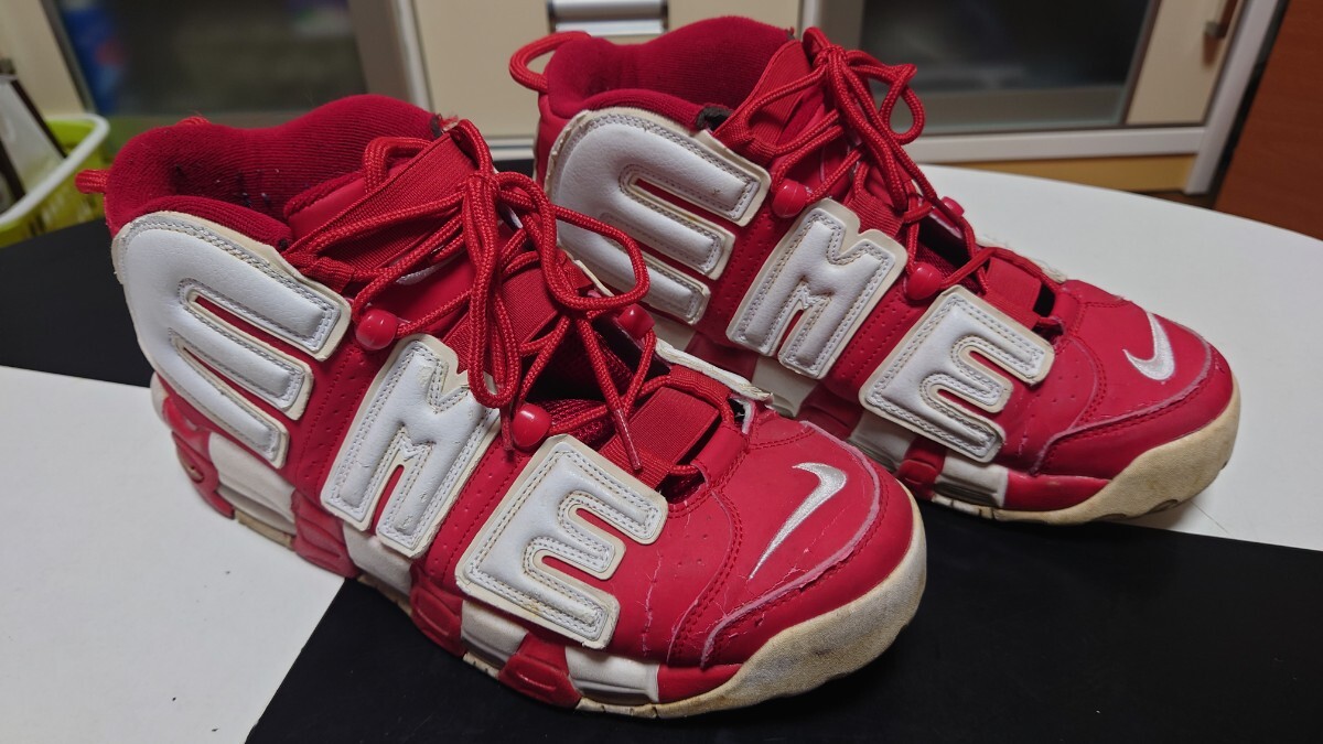 NIKE ナイキ AIR MORE Upteampo supreme シュプリーム NIKE ナイキ AIR MORE Upteampo supreme シュプリーム