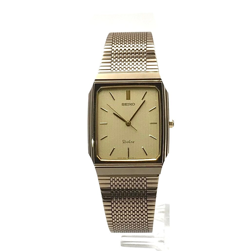 1円 良品 SEIKO セイコー ドルチェ 9531-5160 クォーツ メンズ 1円 良品 SEIKO セイコー ドルチェ 9531-5160 クォーツ メンズ