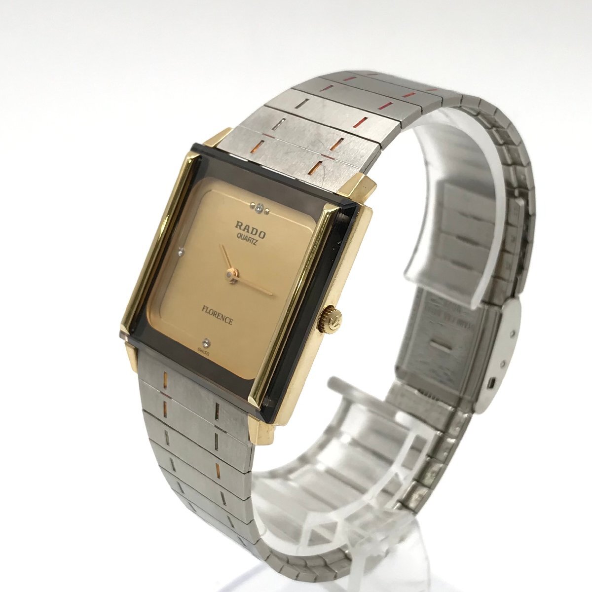 1円 良品 RADO ラドー フローレンス 4P ダイヤ 121.2020.2 1円 良品 RADO ラドー フローレンス 4P ダイヤ 121.2020.2
