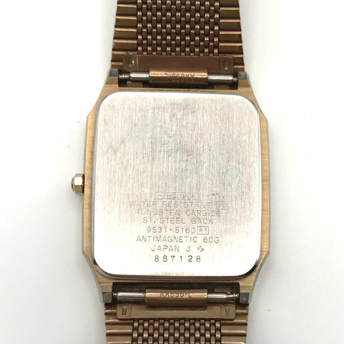 1円 良品 SEIKO セイコー ドルチェ 9531-5160 クォーツ メンズ 1円 良品 SEIKO セイコー ドルチェ 9531-5160 クォーツ メンズ