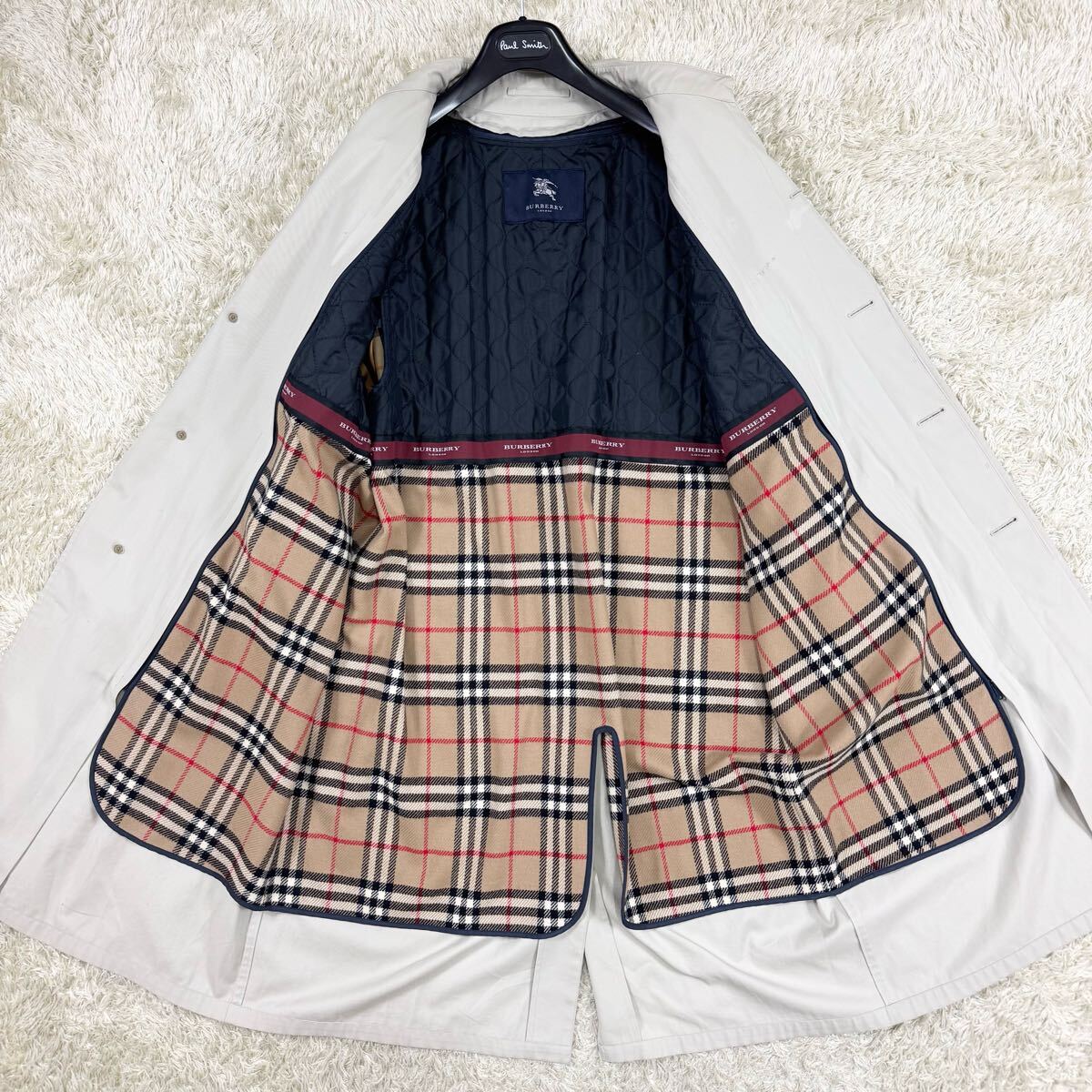 バーバリーロンドン BURBERRY LONDON メンズ ステンカラーコート バーバリーロンドン BURBERRY LONDON メンズ ステンカラーコート