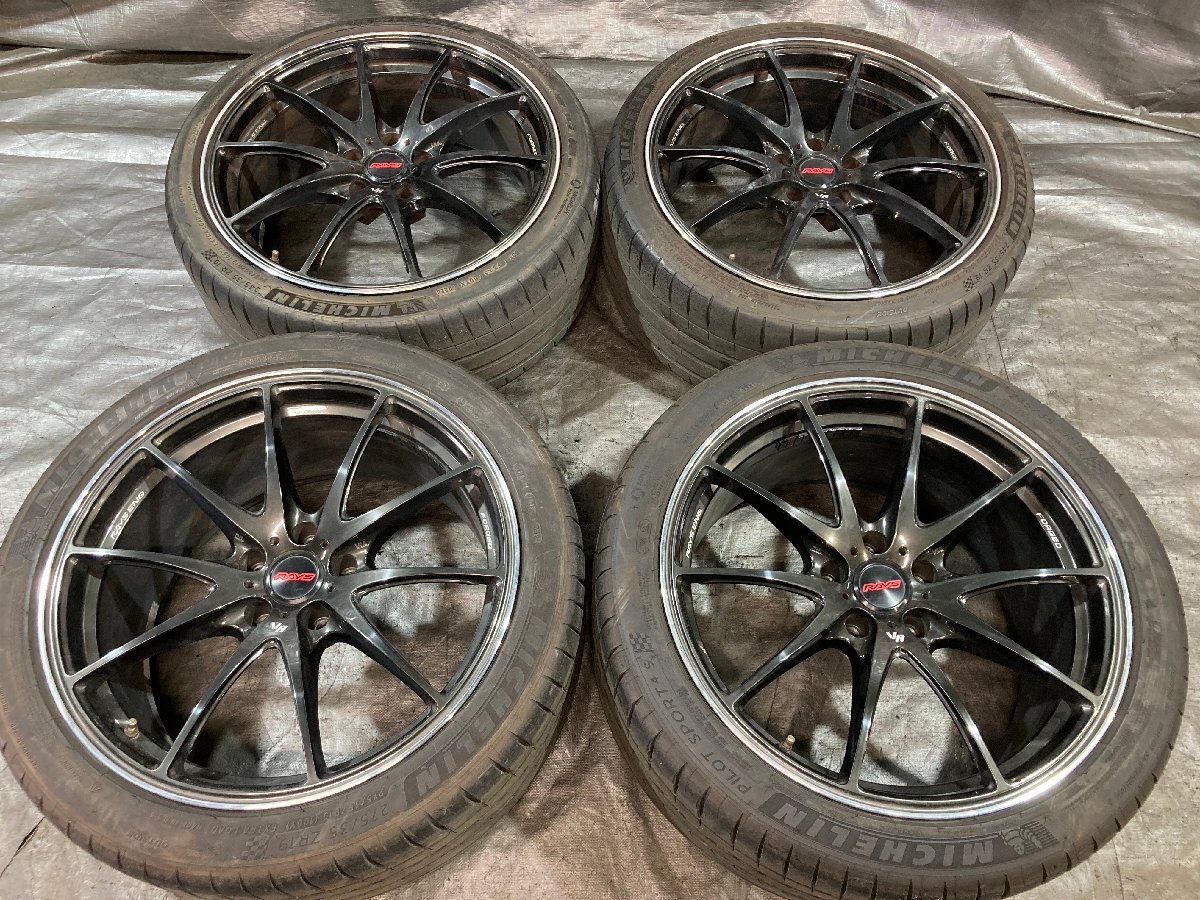 レイズ ボルクレーシング VR G25 ブラック系 ホイール 19×8.5 レイズ ボルクレーシング VR G25 ブラック系 ホイール 19×8.5