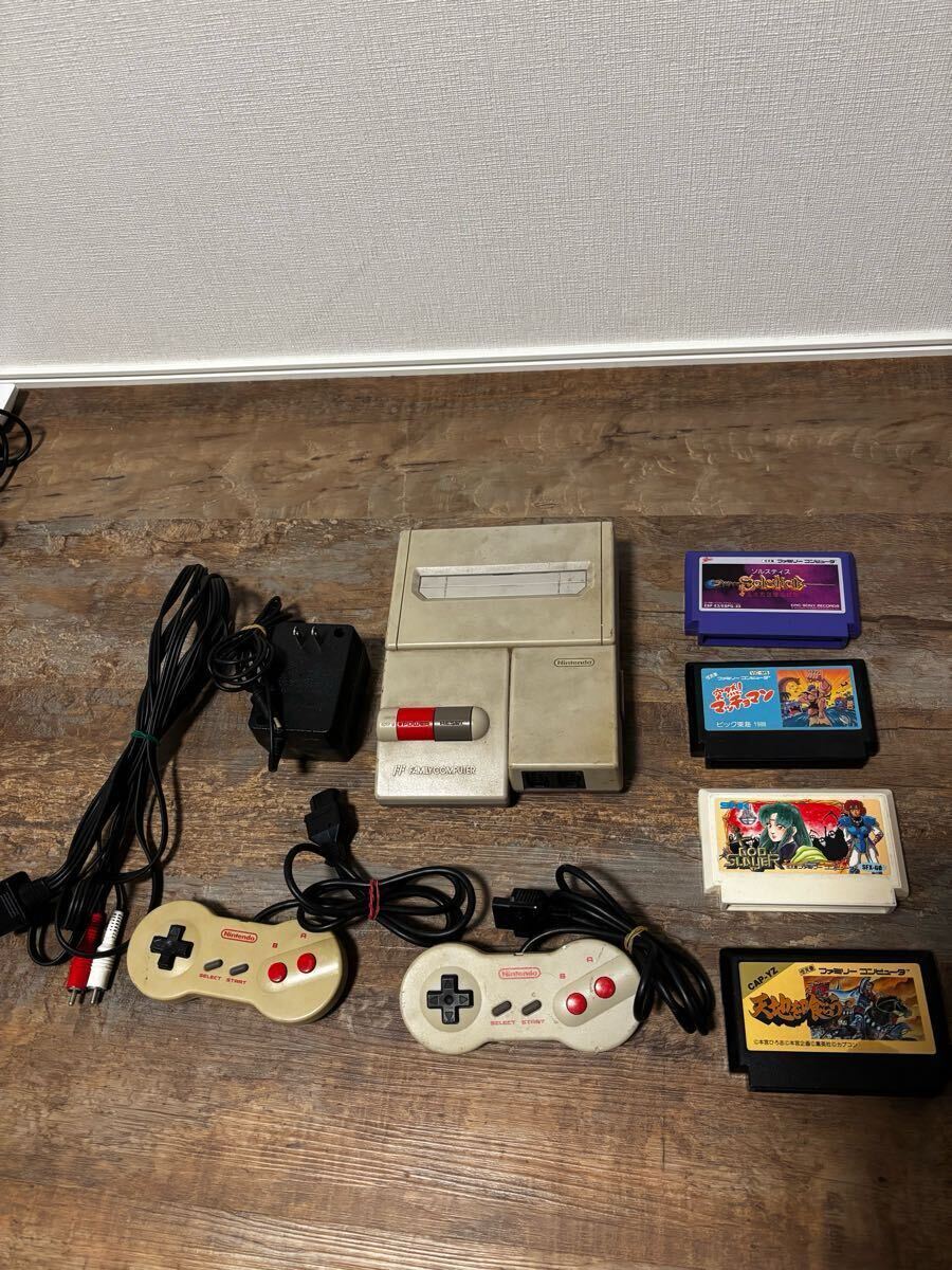 任天堂 ニューファミコン 突然マッチョマンなどレアソフト4本 任天堂 ニューファミコン 突然マッチョマンなどレアソフト4本