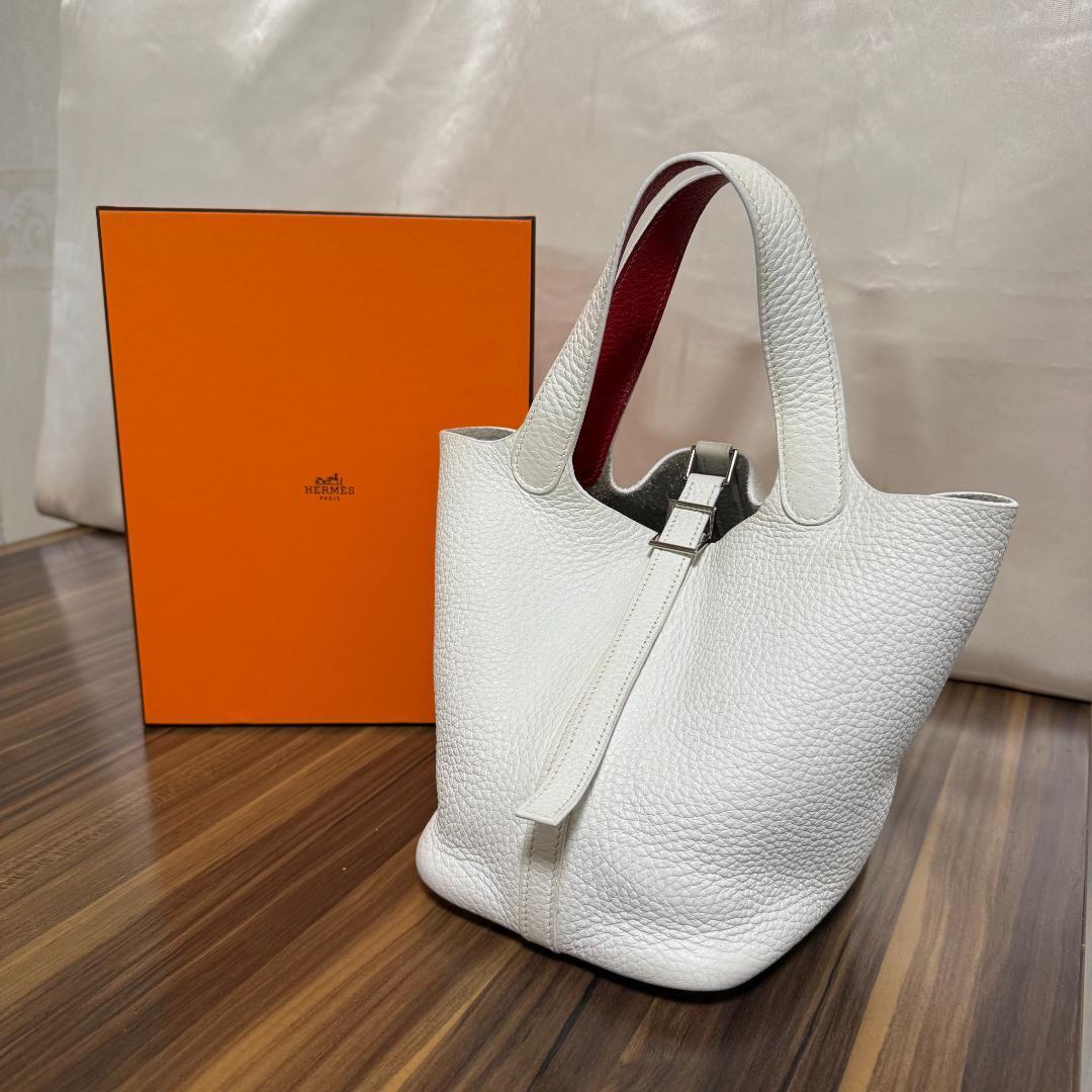 ☆鑑定済み 極美品☆HERMES エルメス ピコタン PM バッグ ☆鑑定済み 極美品☆HERMES エルメス ピコタン PM バッグ