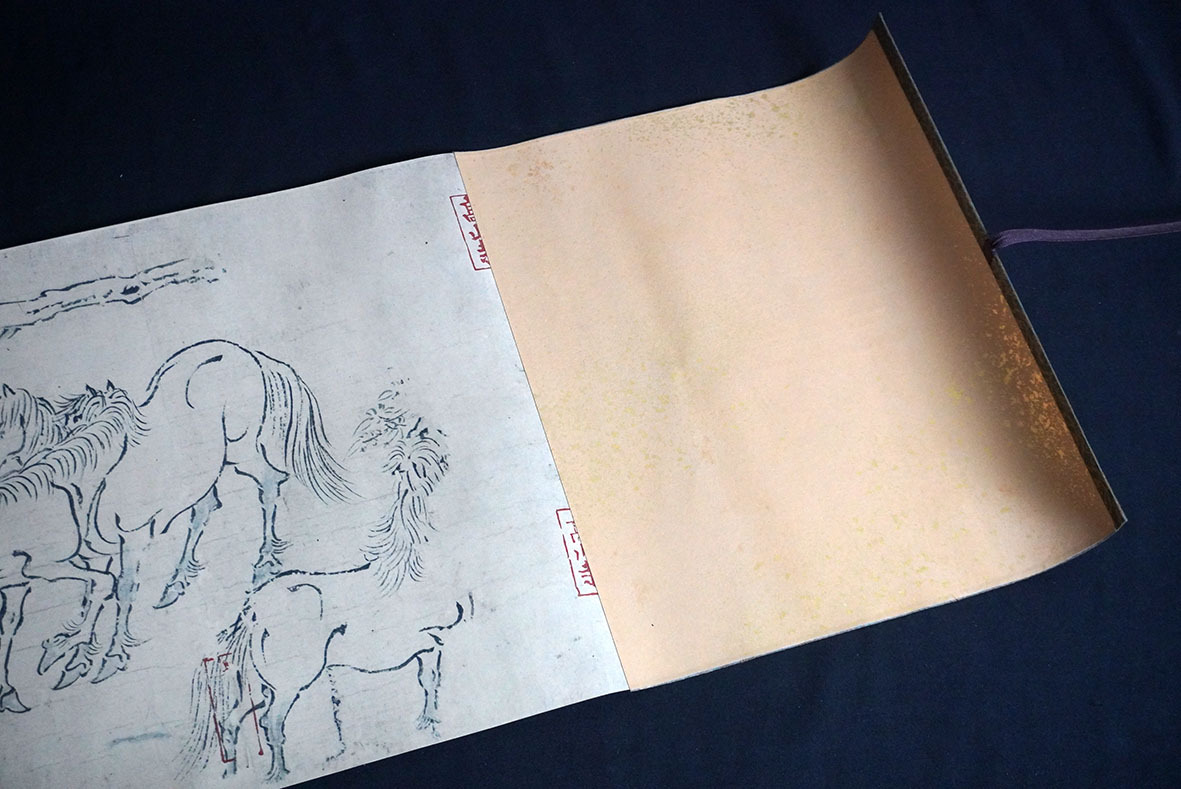 国宝 鳥獣戯画巻 全二巻 原寸巻子本 完全原色 | 山星書店 初版本