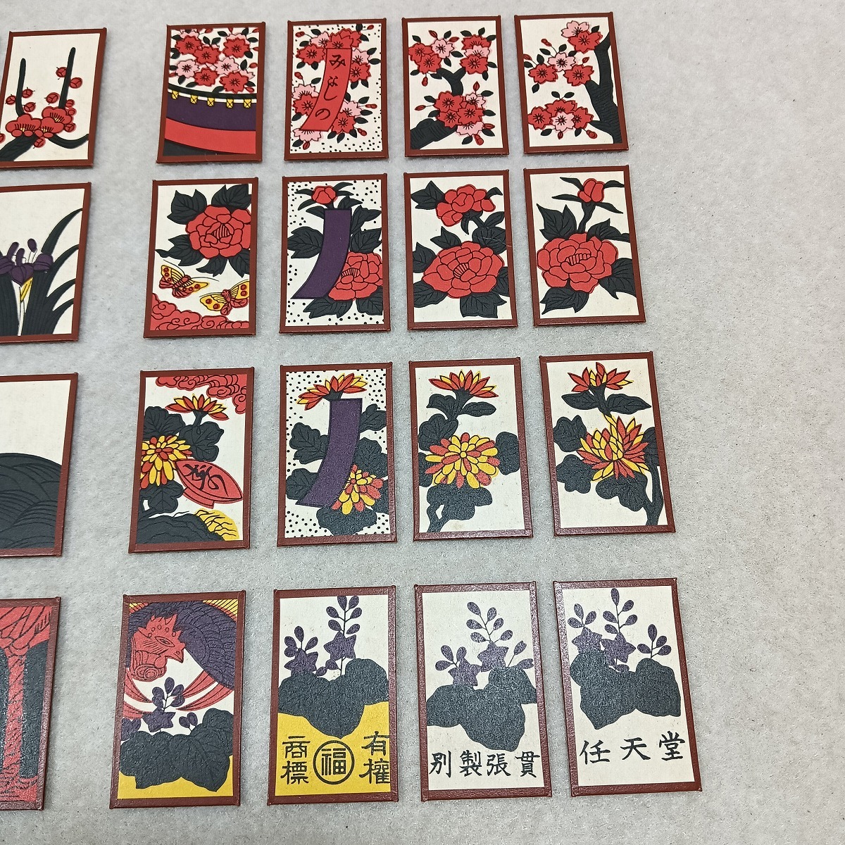 ○○任天堂 花札 丸福天狗 赤○○(花札)|売買された ○○任天堂 花札 丸福天狗 赤○○(花札)|売買された