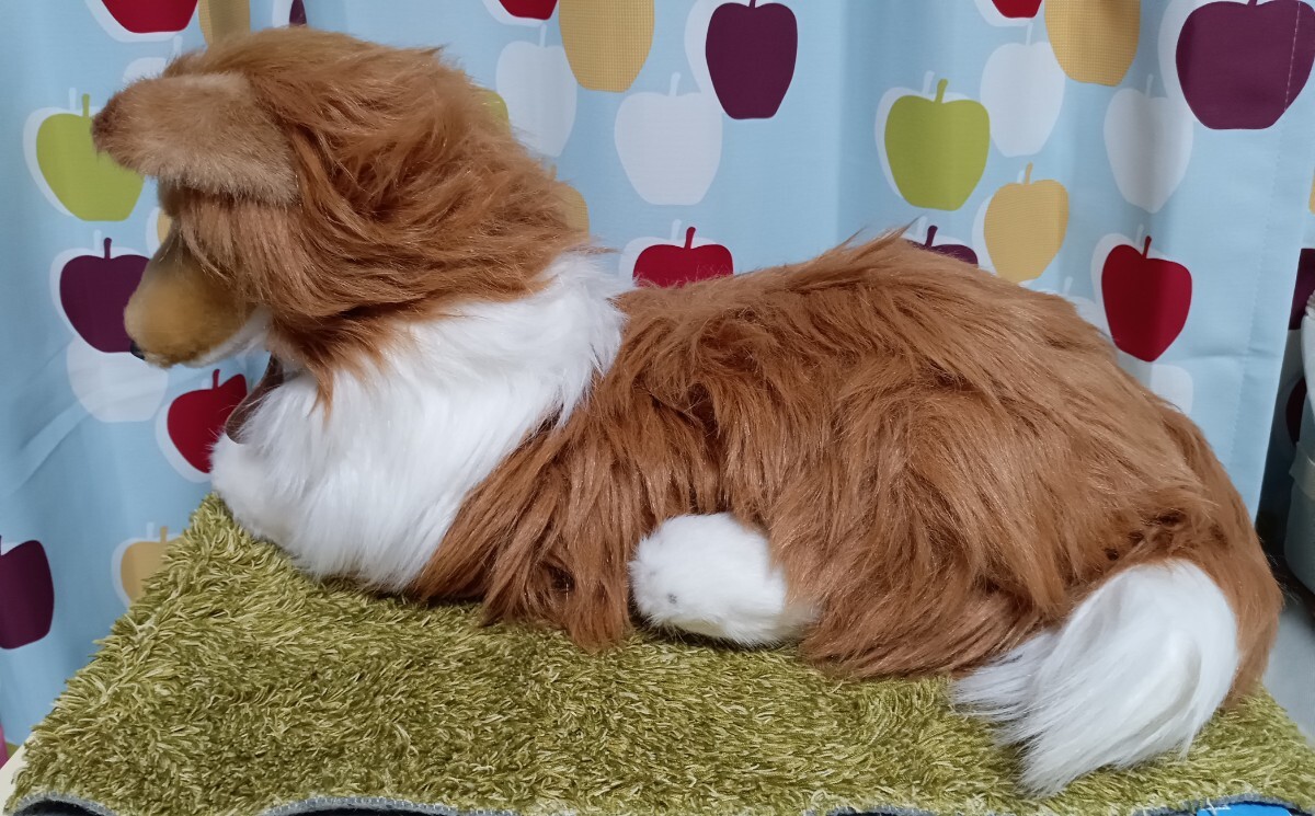 コリー 犬 シェルティ 大きな ぬいぐるみ 三英【ヴィンテージ コリー 犬 シェルティ 大きな ぬいぐるみ 三英【ヴィンテージ