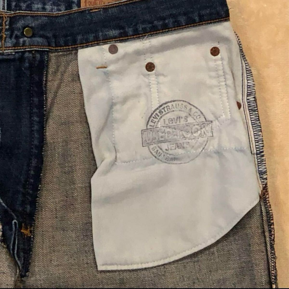 w34】Levi's リーバイス 502xx ジーンズ BIG E 赤耳 TALON w34】Levi's リーバイス 502xx ジーンズ BIG E 赤耳 TALON