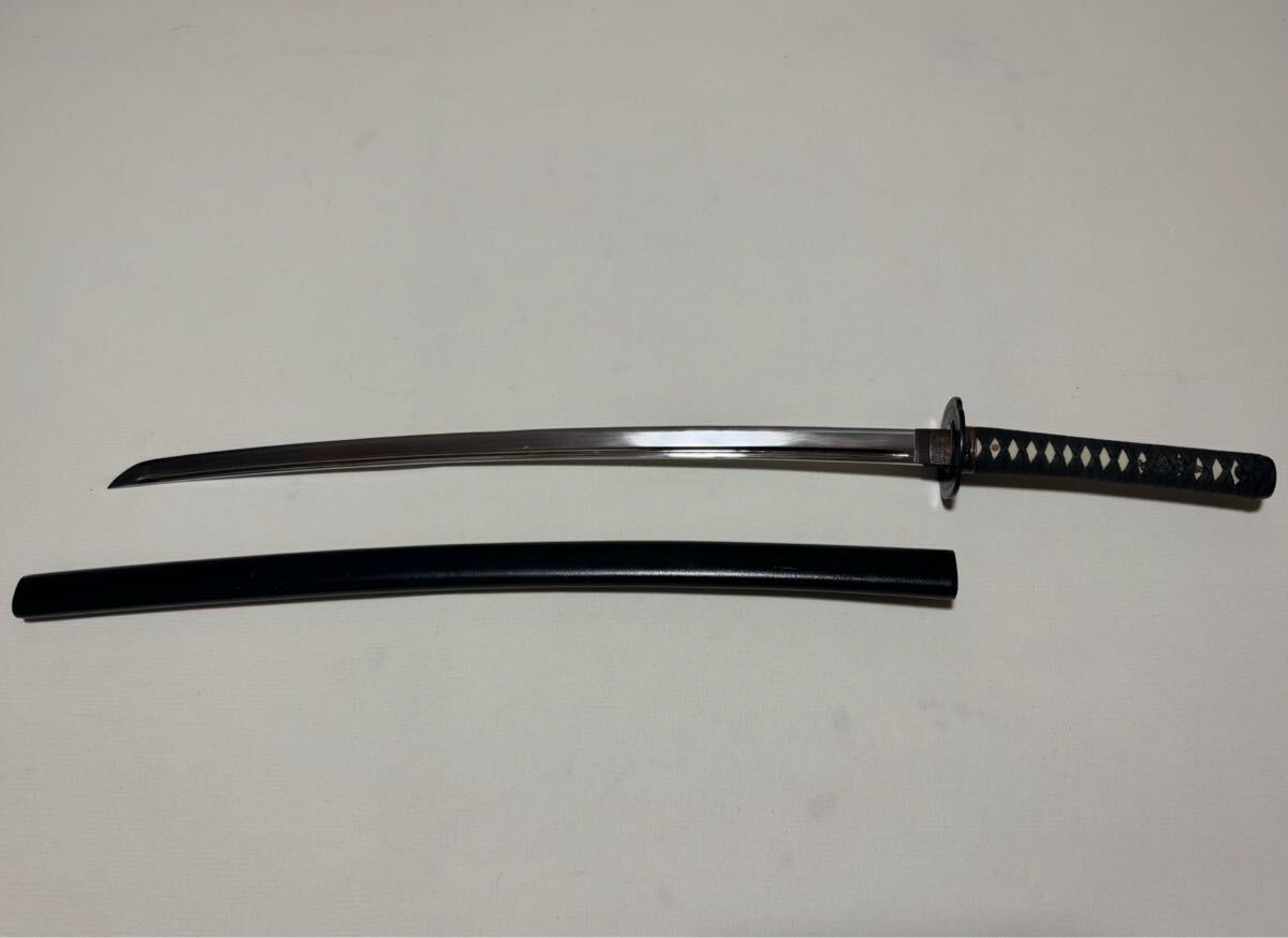 最高級 本格拵え 居合刀 樋入模造薄刃 刃紋 直刃 全長102cm 重量 最高級 本格拵え 居合刀 樋入模造薄刃 刃紋 直刃 全長102cm 重量