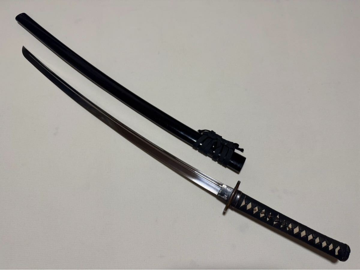 最高級 本格拵え 居合刀 海鼠透図鍔 龍目貫 樋入模造薄刃 刃紋 最高級 本格拵え 居合刀 海鼠透図鍔 龍目貫 樋入模造薄刃 刃紋