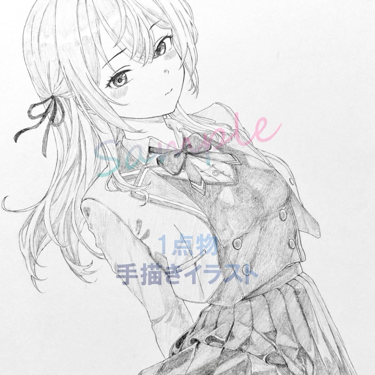A4 手描き イラスト】 同人 ファンアート 鉛筆画 原画 ケント紙 A4 手描き イラスト】 同人 ファンアート 鉛筆画 原画 ケント紙