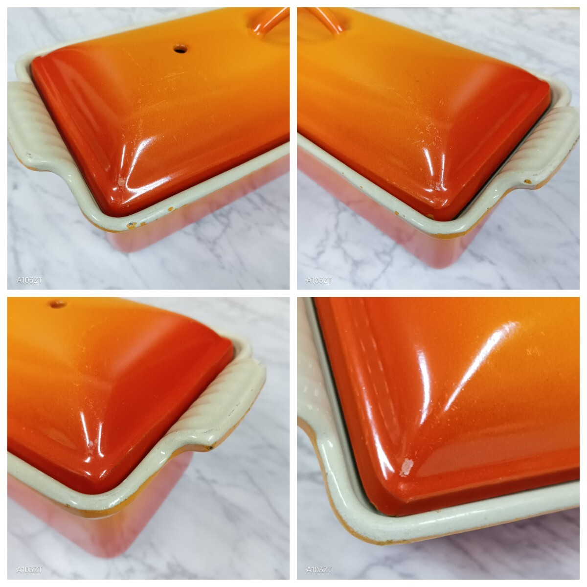 送料無料 LE CREUSET ルクルーゼ テリーヌ・レクタ オレンジ 送料無料 LE CREUSET ルクルーゼ テリーヌ・レクタ オレンジ