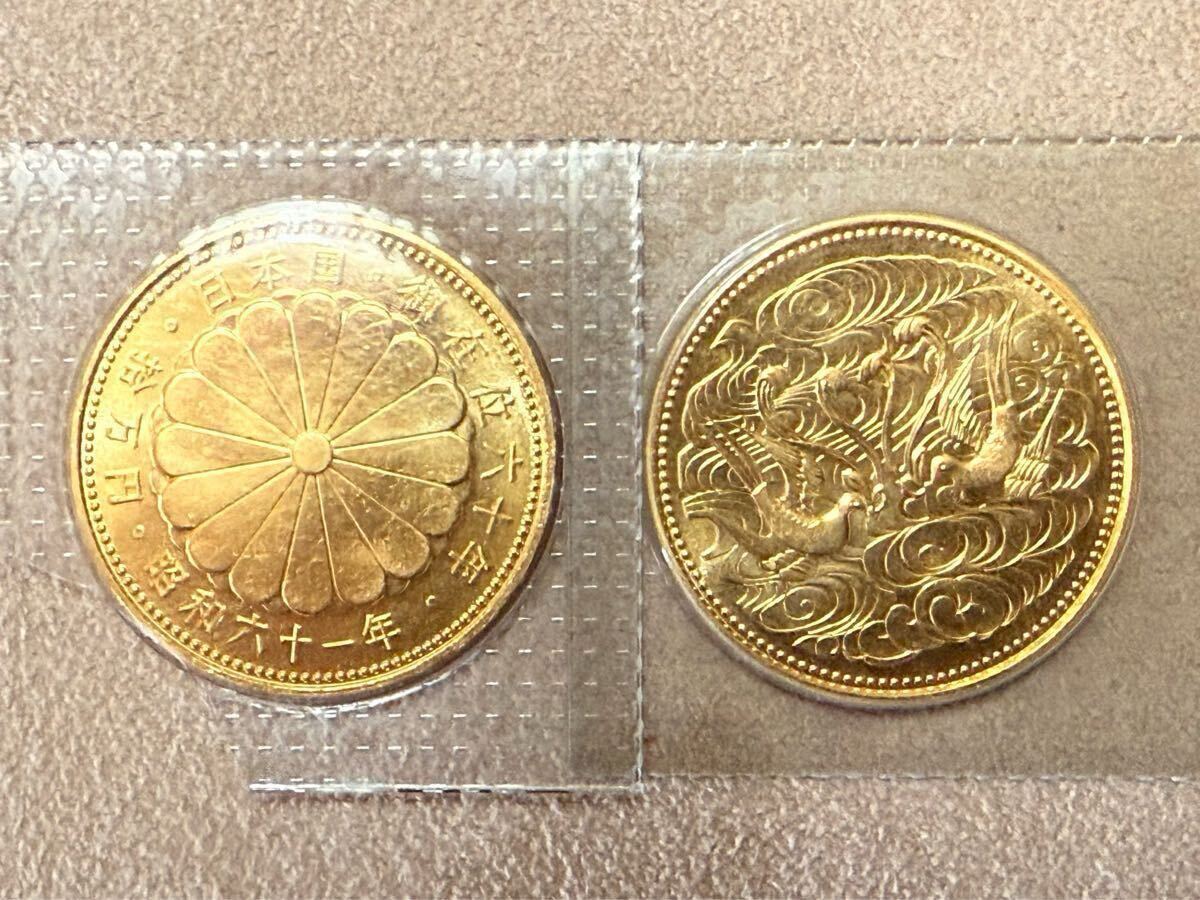 2枚セット】天皇陛下御在位60年記念 10万円 金貨 ブリスター 2枚セット】天皇陛下御在位60年記念 10万円 金貨 ブリスター