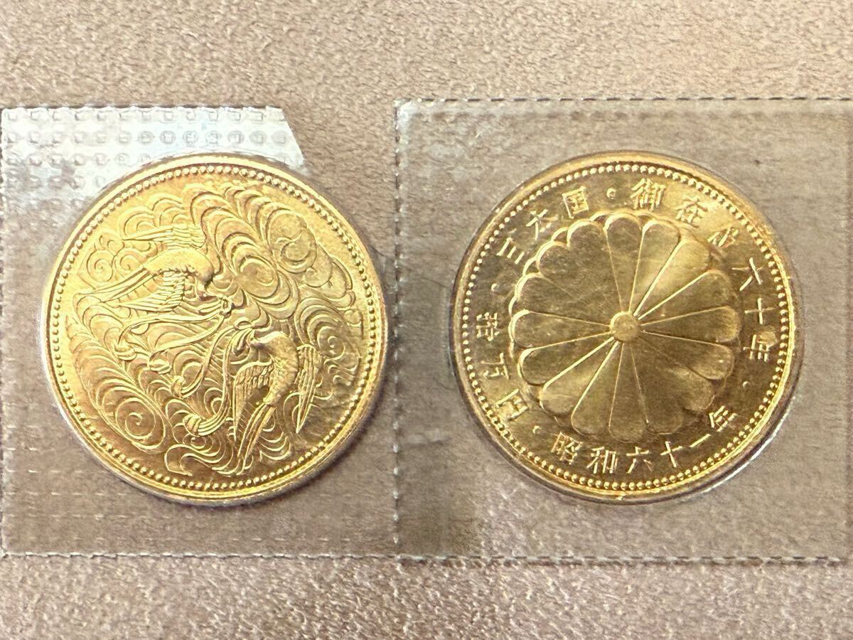 2枚セット】天皇陛下御在位60年記念 10万円 金貨 ブリスター 2枚セット】天皇陛下御在位60年記念 10万円 金貨 ブリスター