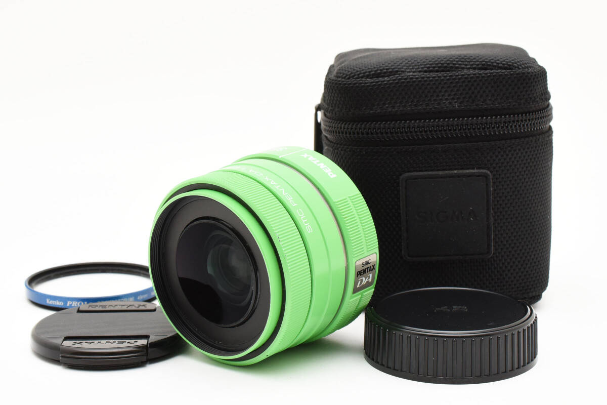 SMC PENTAX DA 35mm F2.4 AL グリーンカラー 希少な限定カラーレンズ #2372971 ペンタックス
