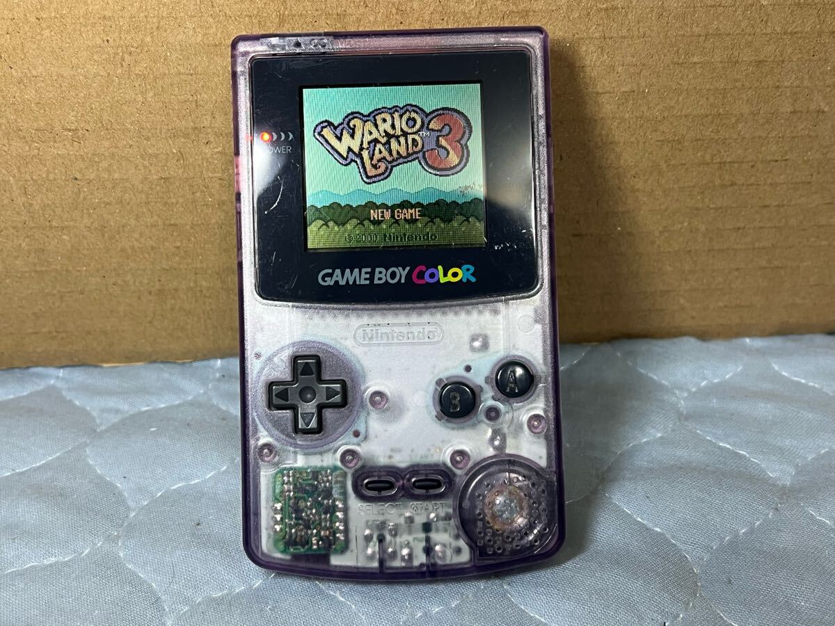 ゲームボーイカラー本体(CGB-001/クリア) ゲームボーイカラー ゲームボーイカラー本体(CGB-001/クリア) ゲームボーイカラー
