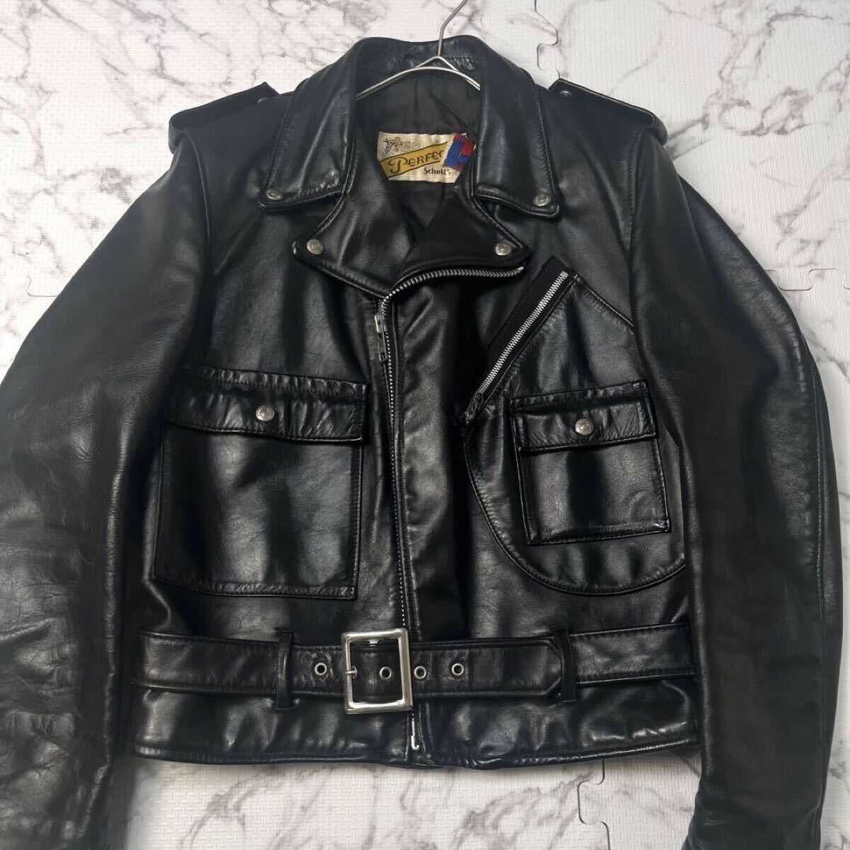 極美品/超希少Dポケット schott ショット レザージャケット 極美品/超希少Dポケット schott ショット レザージャケット