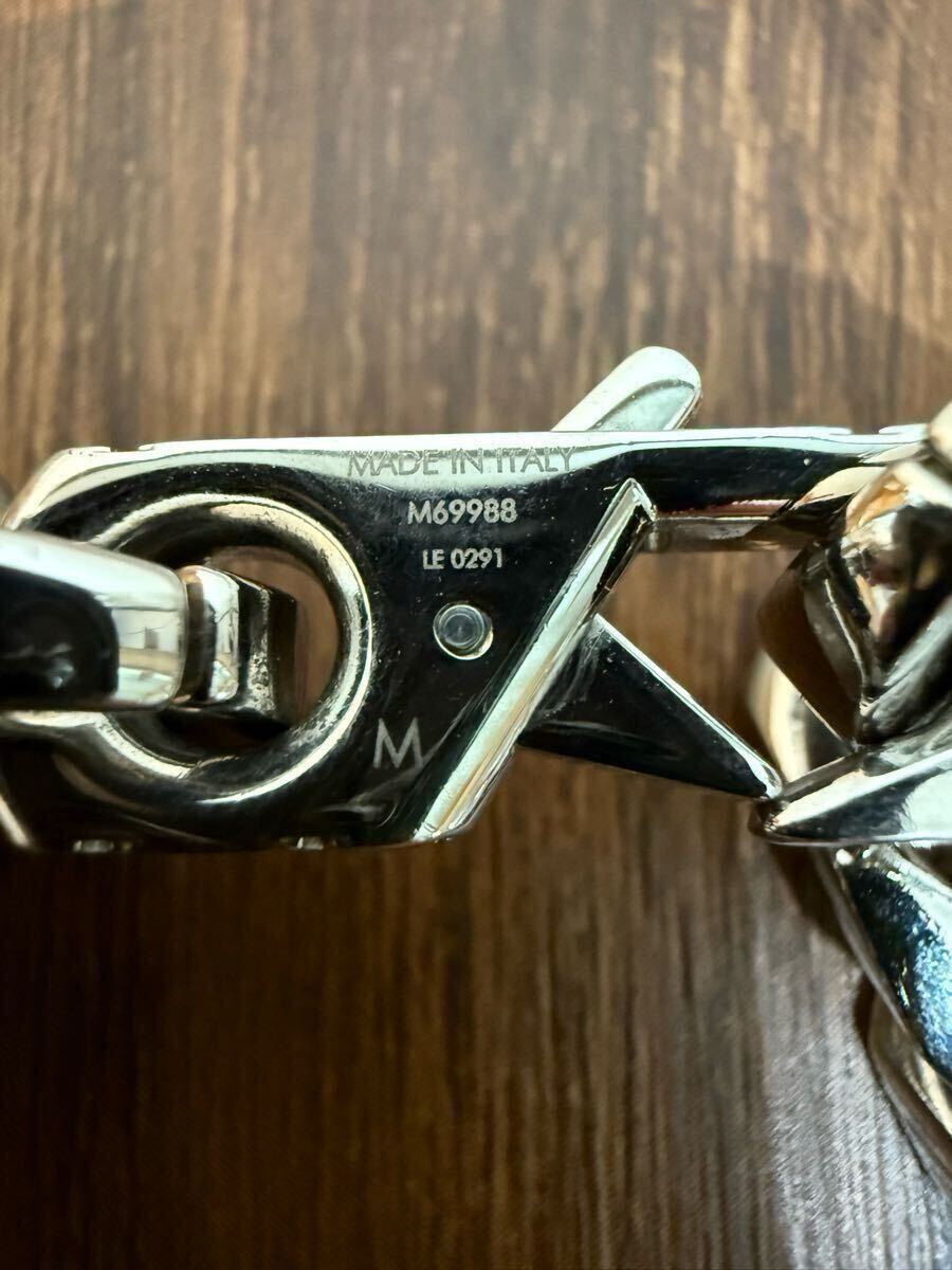 極美品】LOUIS VUITTON ルイヴィトン ブレスレット・LV チェーン 極美品】LOUIS VUITTON ルイヴィトン ブレスレット・LV チェーン