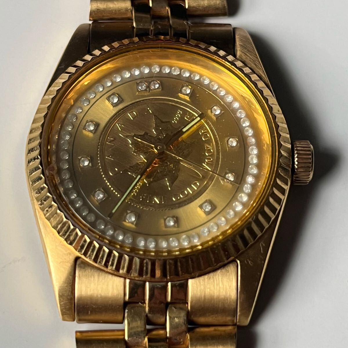 RODANIA ロダニア 腕時計 カナダ メープルリーフ 金貨 RO9507M(3 RODANIA ロダニア 腕時計 カナダ メープルリーフ 金貨 RO9507M(3