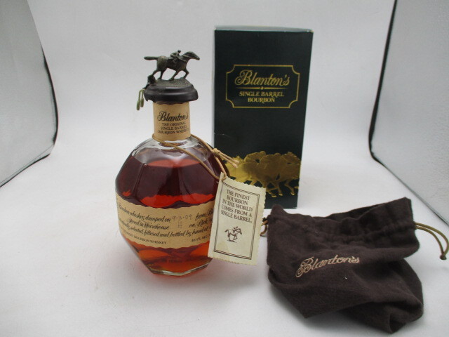 古酒 バ ーボンウイスキー ブラントン Blanton's 新品未開封 古酒 バ ーボンウイスキー ブラントン Blanton's 新品未開封