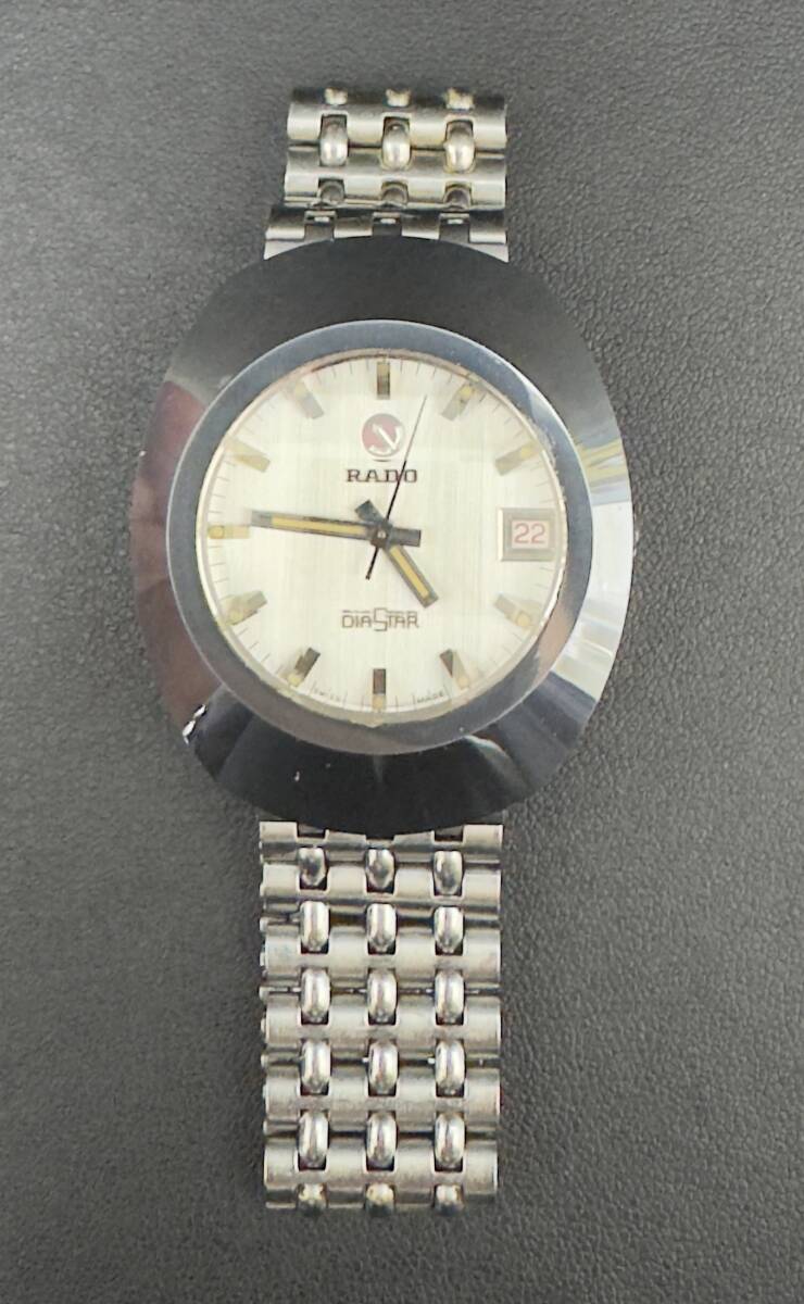 お買い得】☆稼働 良品 RADO ラドー ダイヤスター 銀文字盤 お買い得】☆稼働 良品 RADO ラドー ダイヤスター 銀文字盤