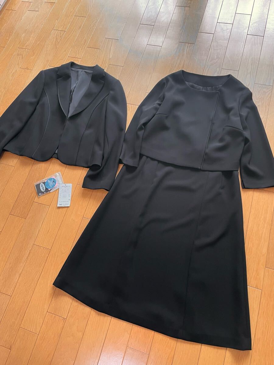 東京イギン ブラックフォーマル 喪服 礼服 黒 ジャケット+ 東京イギン ブラックフォーマル 喪服 礼服 黒 ジャケット+
