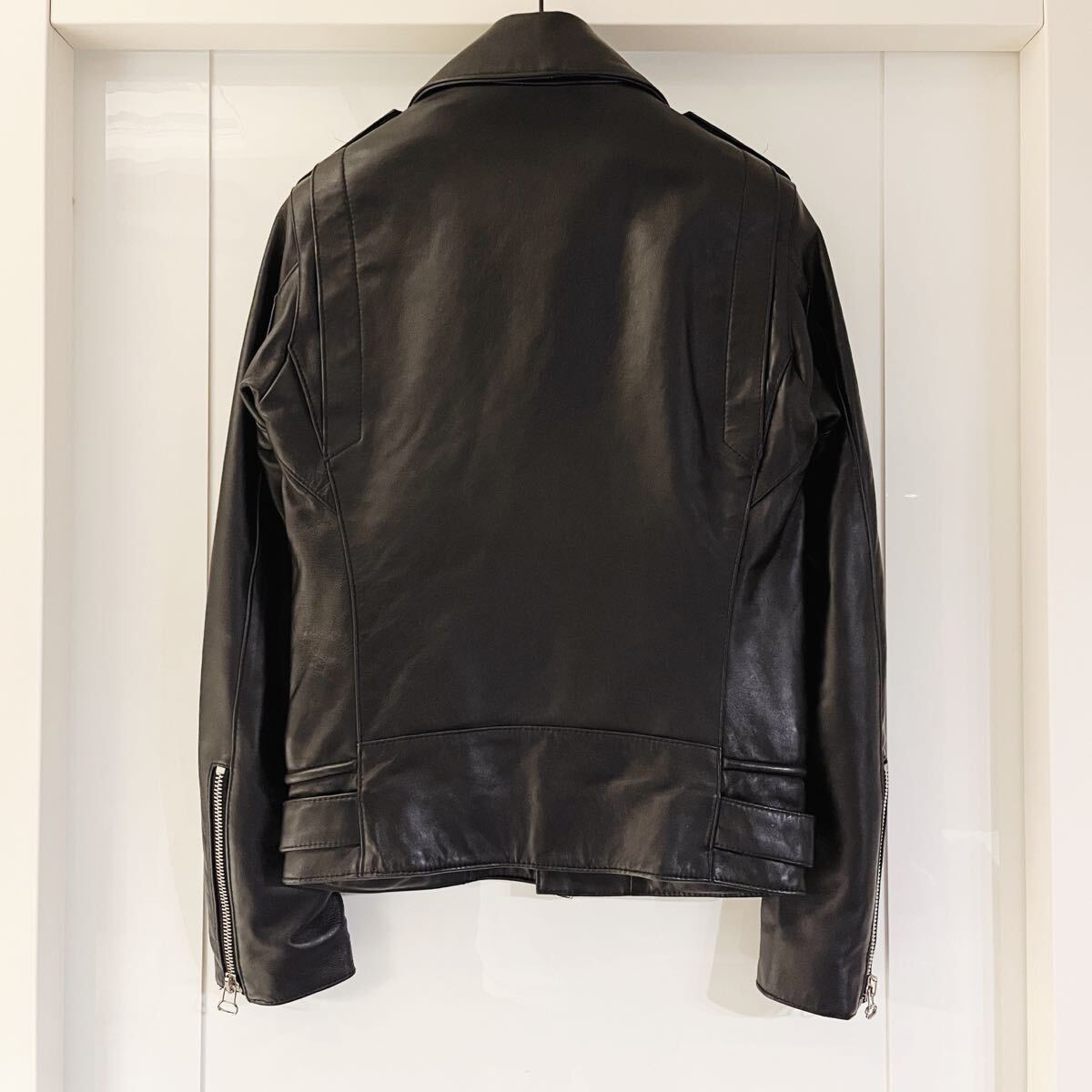 極美品 ラム革 バルマンオム レザージャケット ディオールオム 極美品 ラム革 バルマンオム レザージャケット ディオールオム