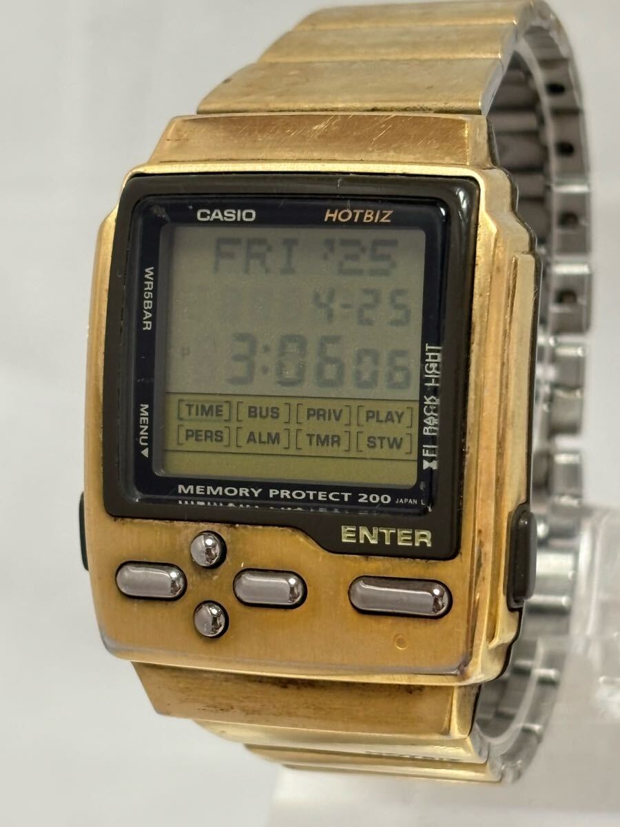 164-126】1円〜【稼働品】CASIO カシオ データバンク ホットビズ 164-126】1円〜【稼働品】CASIO カシオ データバンク ホットビズ