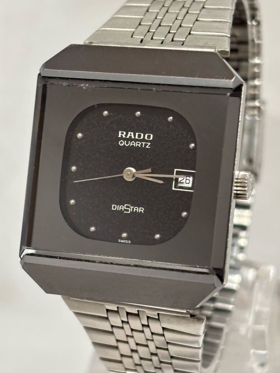 164-134】1円〜【稼働品】RADO ラドー ダイヤスター 711.0067.3 164-134】1円〜【稼働品】RADO ラドー ダイヤスター 711.0067.3