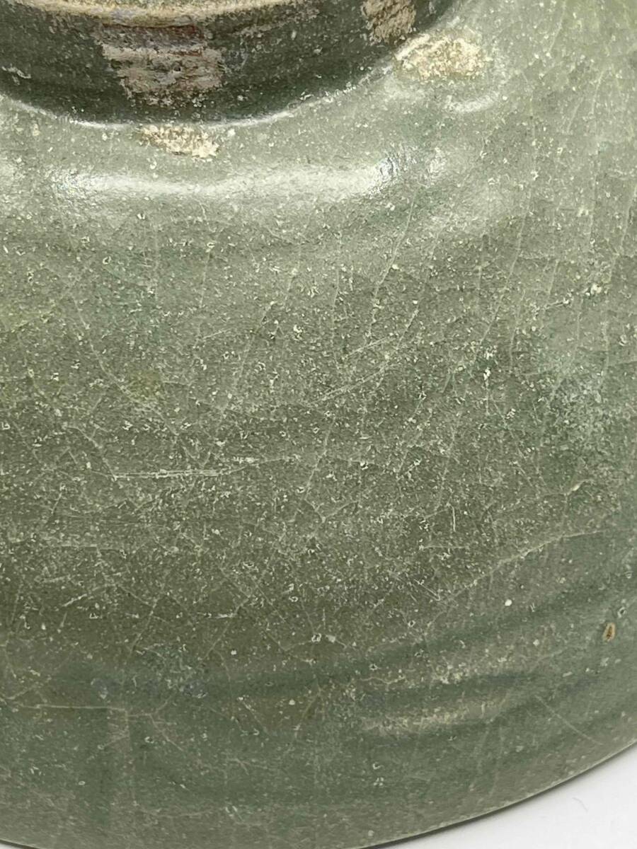  юг Song времена ~ изначальный времена селадон дракон Izumi обжиг в печи . цветок Tang . документ ... обжиг в печи тарелка дракон Izumi обжиг в печи горшок чашка Tang предмет старый . предмет времена предмет старый дом поставка со склада чайная посуда (C-76)